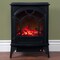 Northwest Classic Electric Log Fireplace Freestanding 2 Heat Settings Adjustable Flame